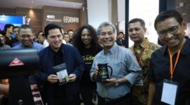 Menteri BUMN Erick Thohir dan Direktur Utama BRI Sunarso. (Foto Dok. BRI)