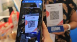 Transaksi QRIS BRI Meroket pada Periode Libur Lebaran 2023. (Dok. Dok. Bank BRI) 
