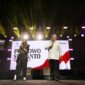 Ketua Umum Partai Gerindra Prabowo Subianto di acara 'Mata Najwa On Stage: 3 Bacapres Bicara Gagasan' di Graha Sabha Pramana UGM. (Dok. Tim Meida Prabowo Subianto)