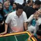 Menteri BUMN Erick Thohir di acara Family Gathering Kementerian BUMN di di Taman Mini Indonesia Indah (TMII) Jakarta, Minggu (5/4/2024). (Instagram.com/@erickthohir)