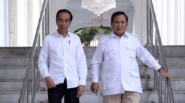 Presiden Terpilih, Prabowo Subianto bersama Presiden Jokowi. (Facebook.com @Prabowo Subianto)


