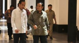 Presiden RI Joko Widodo bersama Prabowo Subianto. (Instagram.com/@prabowo)