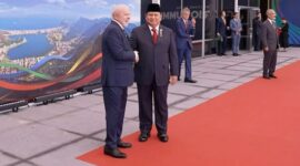 Presiden RI Prabowo Subianto menghadiri acara pertemuan pimpinan negara G20 di Museum of Modern Art (MAM), Rio de Janeiro. (Dok. Tim Media Prabowo)