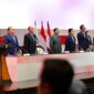 Acara Town Hall Meeting pengurus Badan Pengelola Investasi Daya Anagata BPI Nusantara (Danantara) bersama para direksi BUMN. (Facebook.com @Setkab RI)
